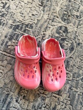 Kids Pink Clog Sandals - Comfortable Slip-On Shoes